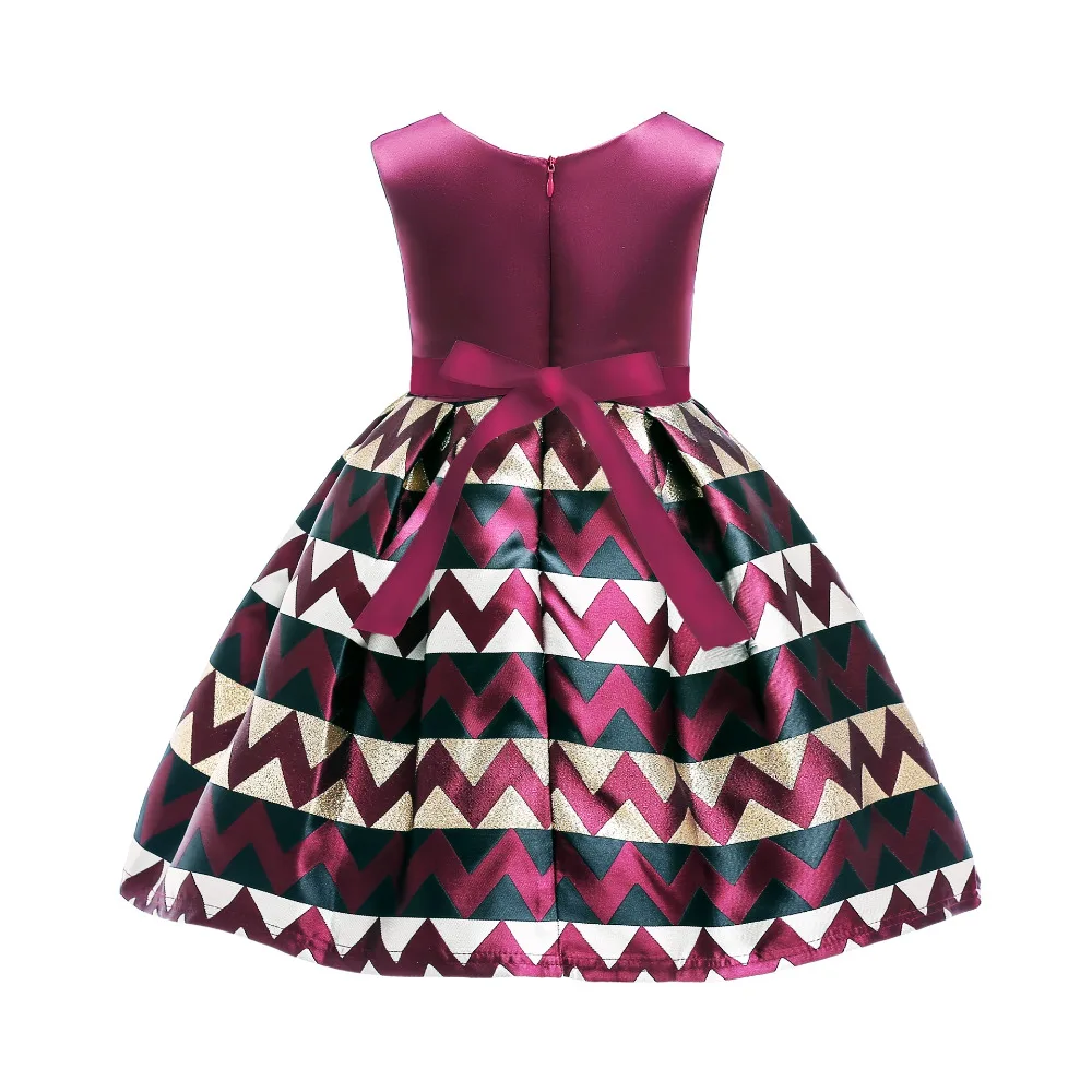 Новинка 2019 весенние платья в полоску для девочек Новое Элегантное и