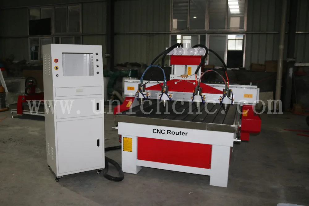 Высокое качество cnc router машины четыре головы/фрезерный станок с чпу машина