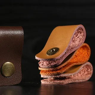 AK Высококачественная кожаная пряжка для наушников Зажим кабеля обмотки