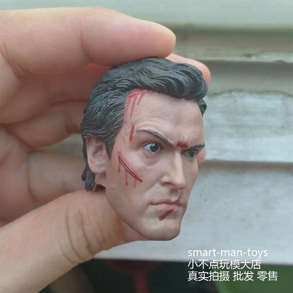 Custom 1/6 scale Head Sculpt Evil Dead 2 Ash Williams Henrietta fit 12 &quotмужские игрушки для тела | Игрушки и