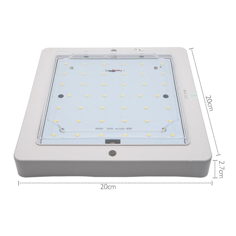 9 Вт 12 в автомобильный фургон Rv светодиодный внутренний потолочный