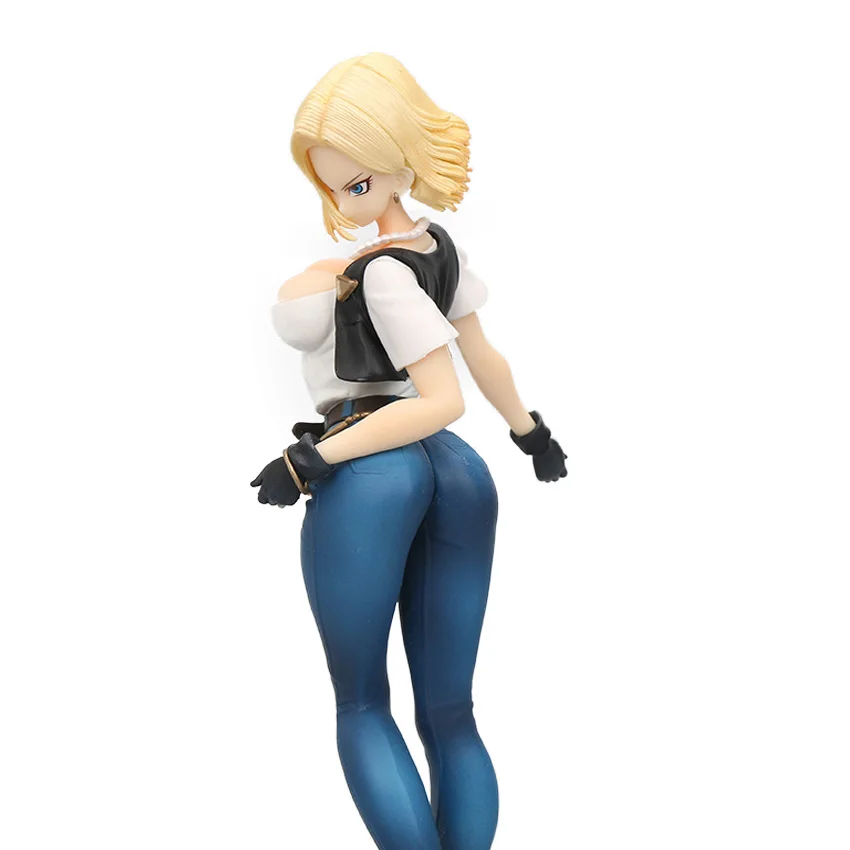 Фигурка Dragon Ball Girls Gals NO 18 Lazuli Bulma Ranchi ПВХ Фигурки Dragon Ball Z Коллекционная модель куклы игрушки