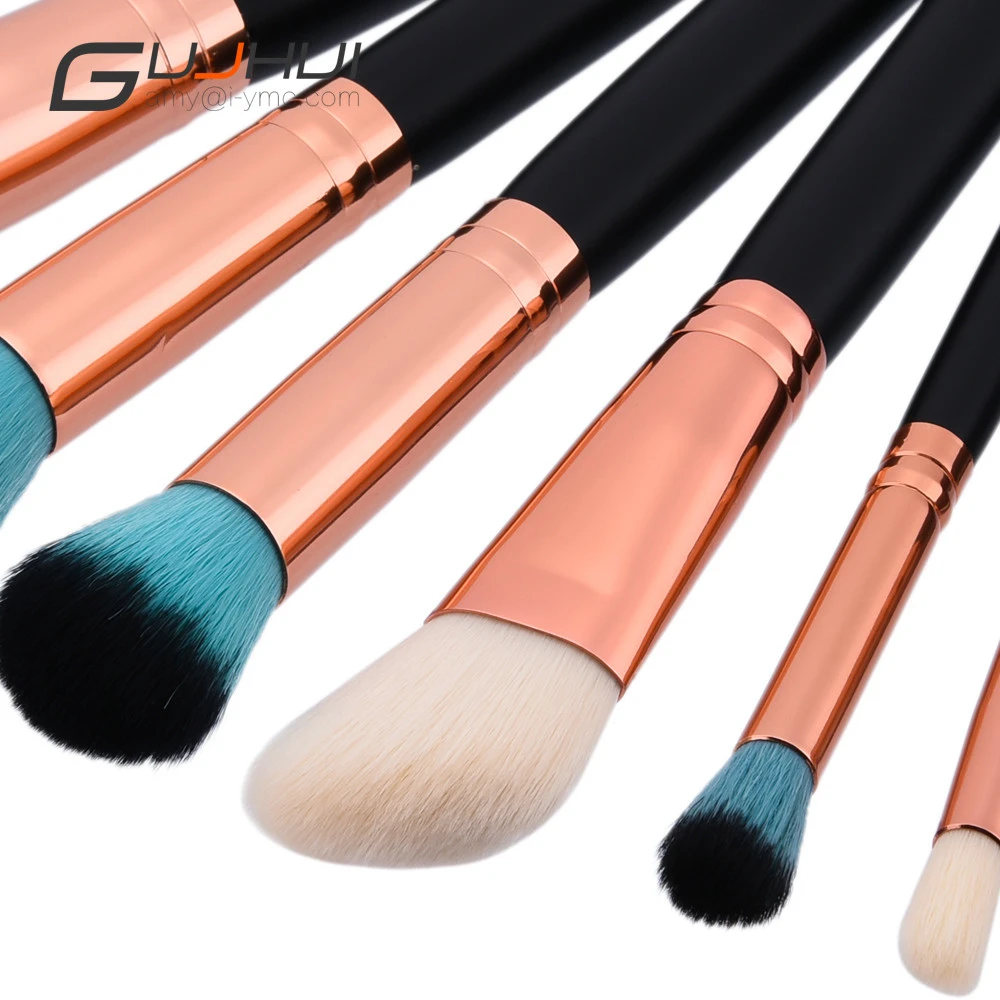 Новые 8 шт. кисти для макияжа Набор Фонд Eyeshadow косметическое средство с кожа |