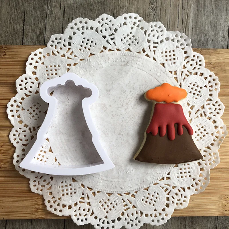 Omilut 8 шт. DIY формочка динозавр креативный выпечки вечерние Fondant (сахарная) торт