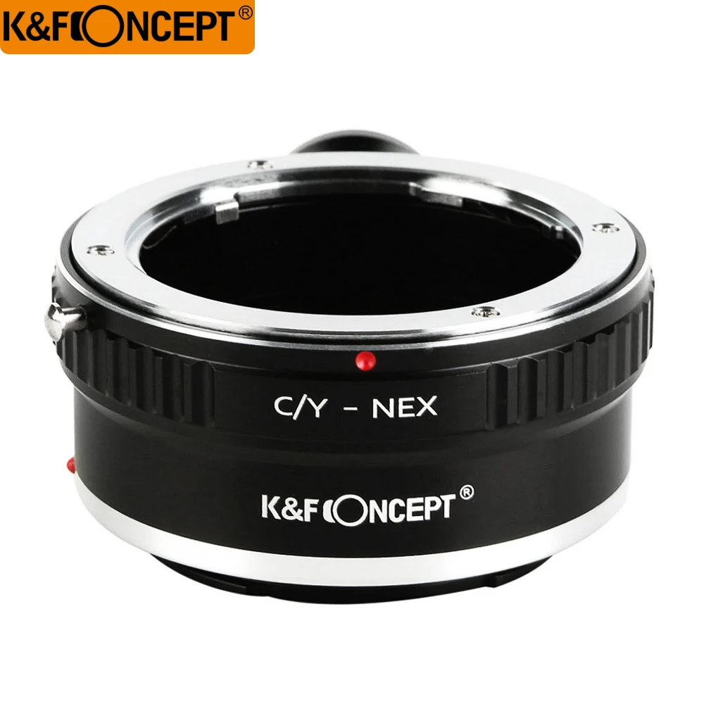 

K&F Concept Lens Adapter Ring with Tripod for Contax / Yashica (c/y or cy) Lens to Sony DSLR Camera Body