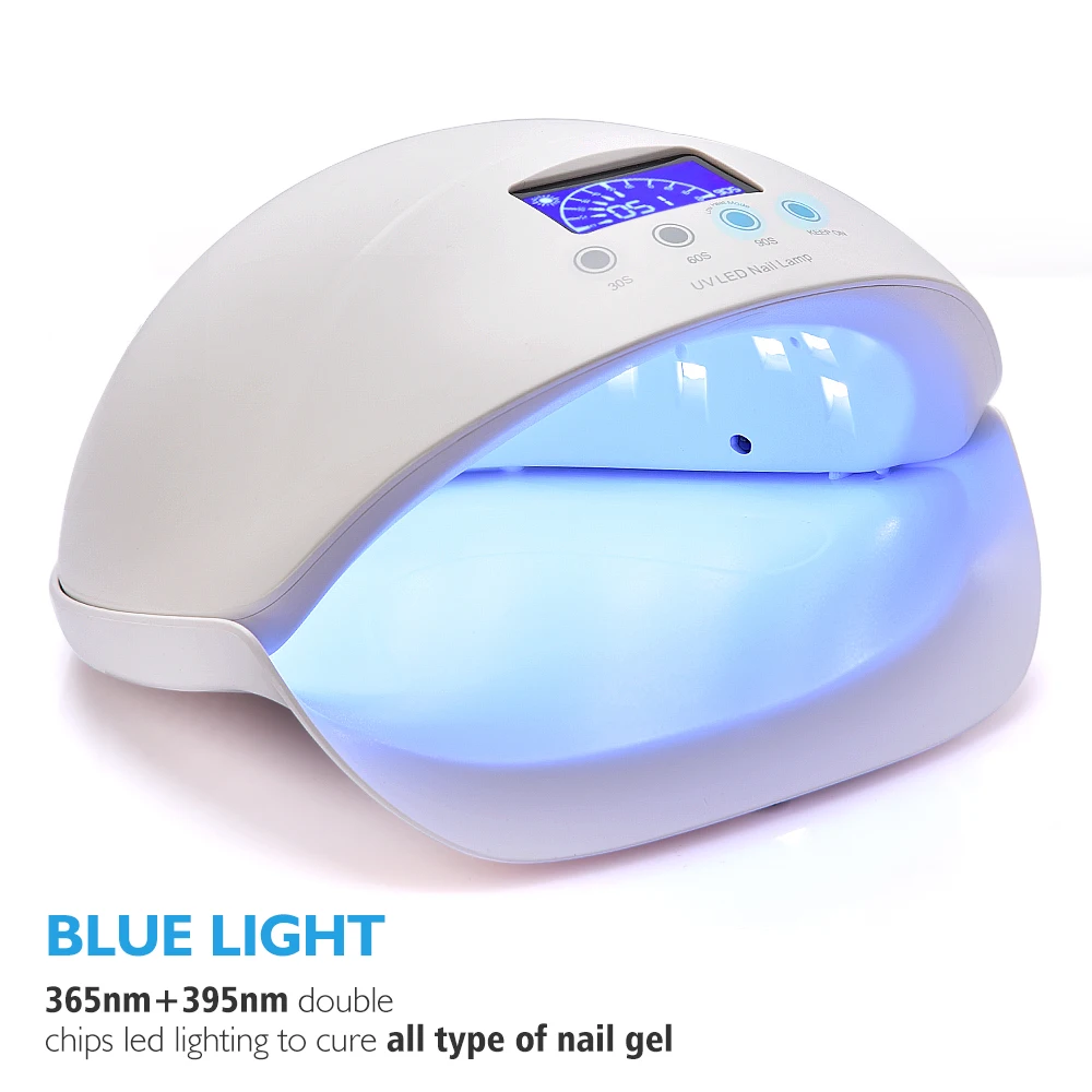 50W UV LED Lamp Nail Dryer Auto Sensor for Gel Varnish Curing Polish With Infrared Red Light Hand-care Mode Manicure Art Tool