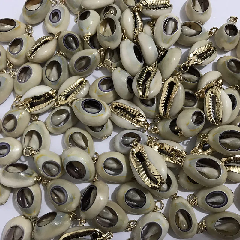 6 шт./лот натуральный корпус Cowrie свободные шарики для самостоятельного