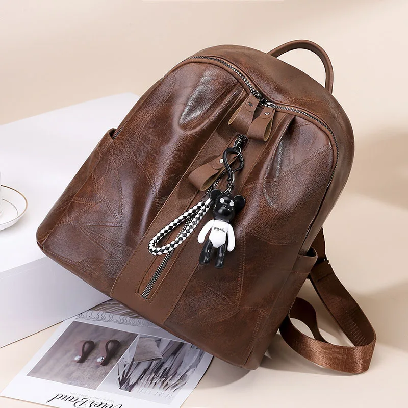 Новинка 2019 женские рюкзаки тренд высокое качество женская сумка на молнии