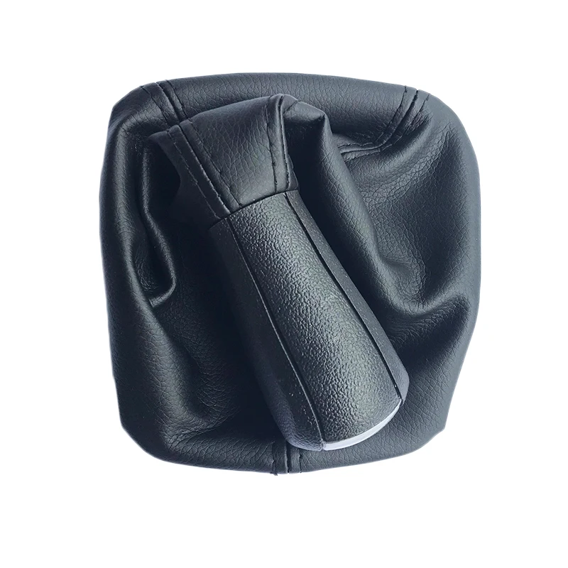 CARLOB черный 6 Скорость ручка переключения рулевого механизма автомобиля с кожаные