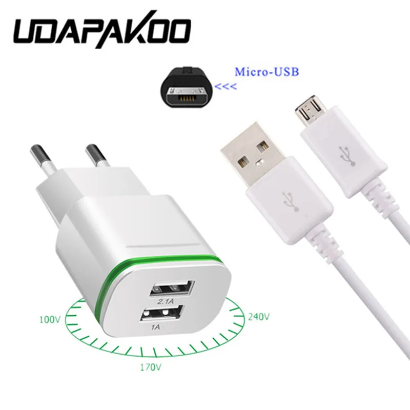 1 м Micro USB 2 порта быстрое зарядное устройство провод для Samsung galaxy J6 J8 2018 J2 Core pro J7 Neo J3