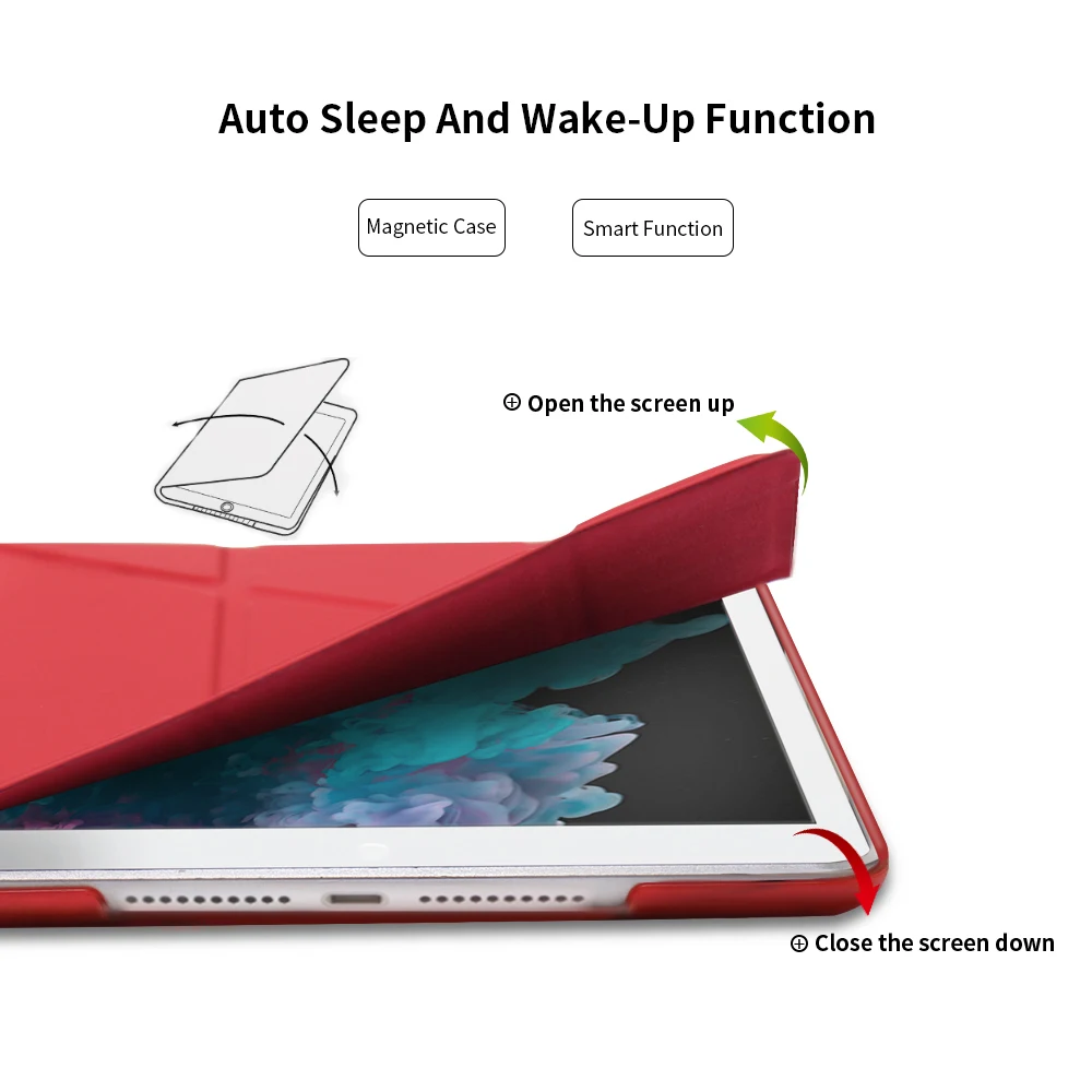 Чехол DOWSWIN для iPad Mini 5 2019 умный чехол с несколькими сложениями жесткая задняя