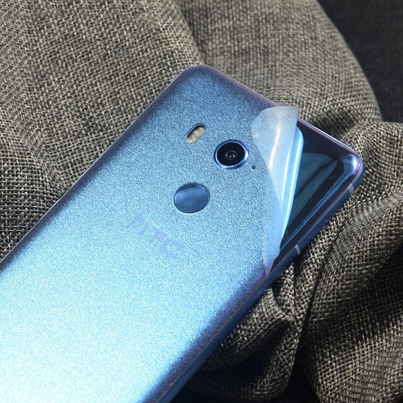 Многозернистая прозрачная декоративная Задняя панель для htc U11 + Plus матовая