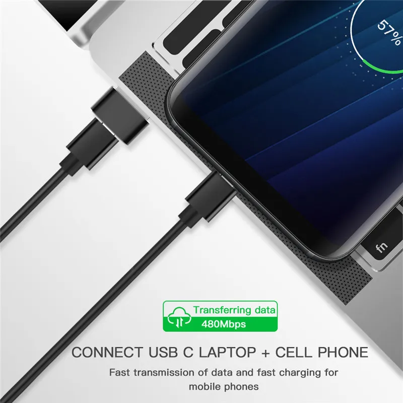 Usb-адаптер с разъемом Папа-USB и Папа-папа адаптер OTG для Nexus 5x6 p Oneplus 3 2 USB-C зарядное
