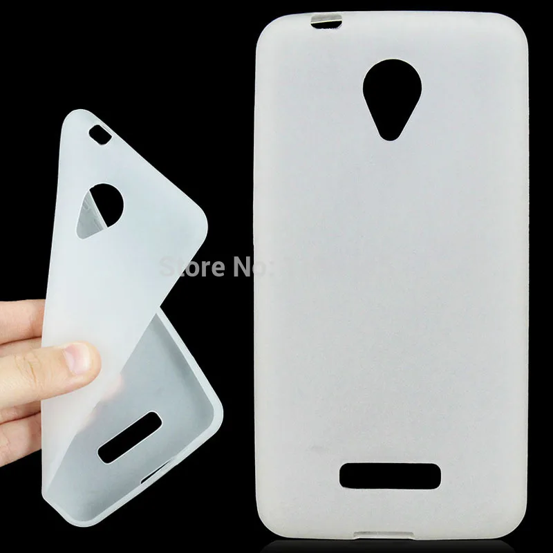 TPU Case for Micromax Canvas Spark Q380 4.7 inch White Frosted Pudding Noctilucence Soft Skin Fit Durable Back Cover |