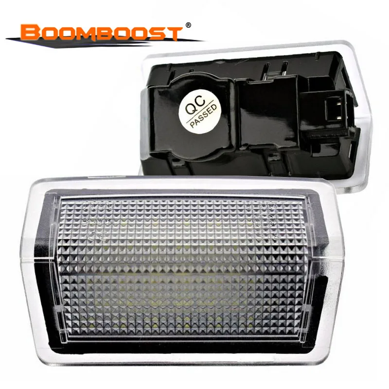 Белая SMD3528 светодиодная лампа освещения подножки 2 шт. для Mercedes W204 W176 W246 W212 4D/5D W166
