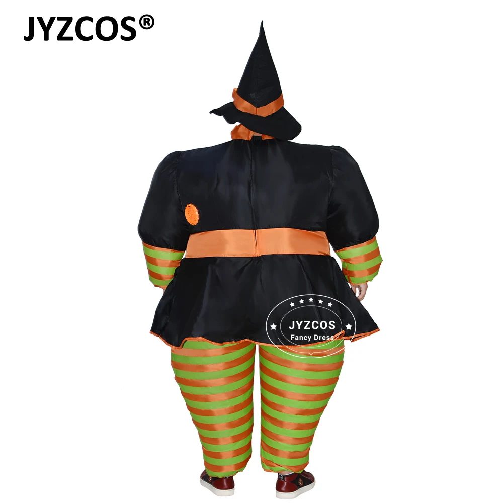 JYZCOS надувной костюм ведьмы для взрослых костюмы на Хэллоуин женщин Пурим