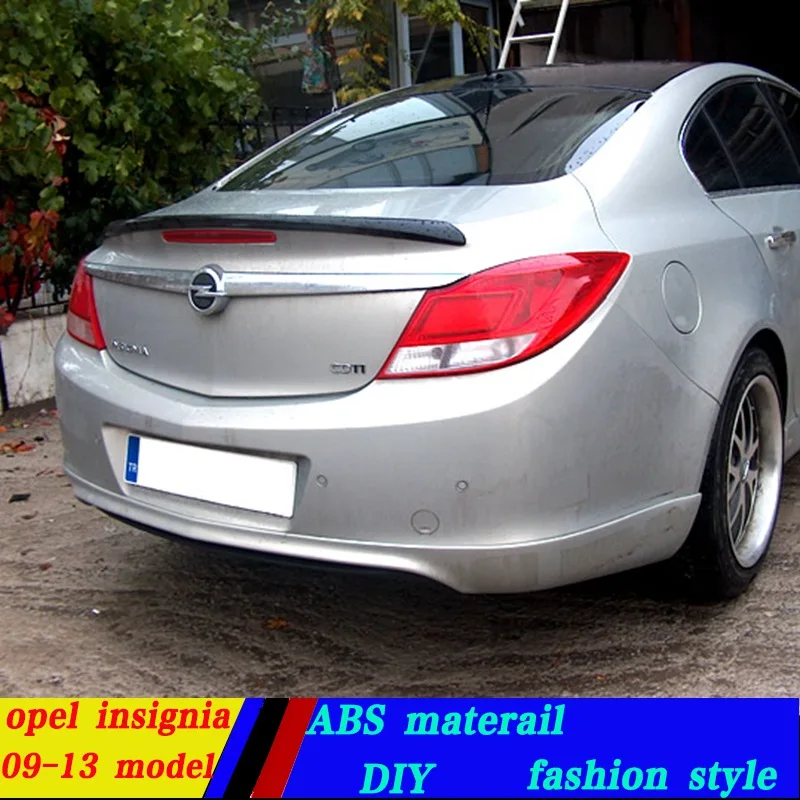 Сью для opel insignia спойлер 2009 2013 Высокое качество ABS Материал заднее крыло