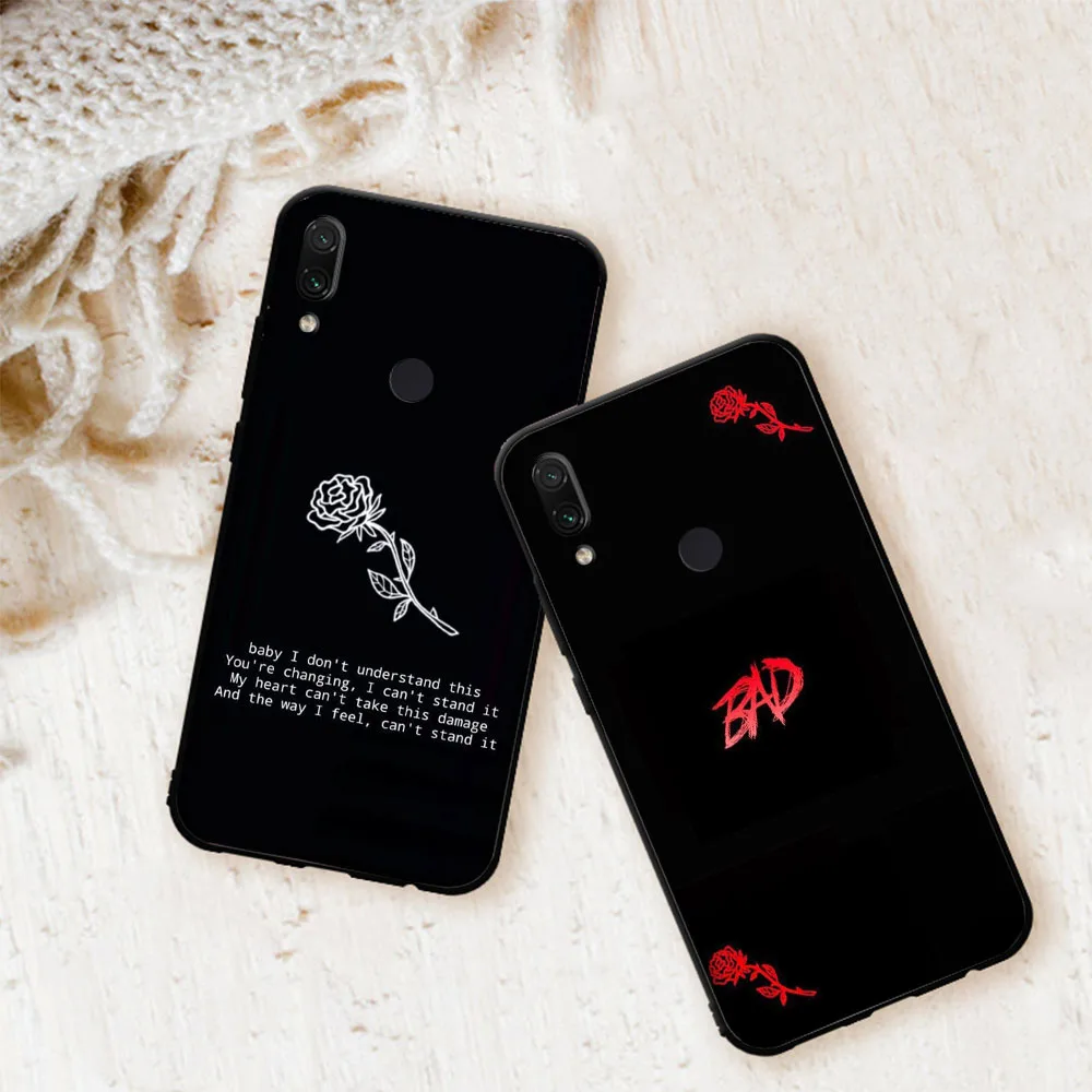 Мягкий чехол Sad boys XxxTentacion rapper для Xiaomi Redmi Note 7 4 4X6 Pro 5 Plus 5A 6A Go S2
