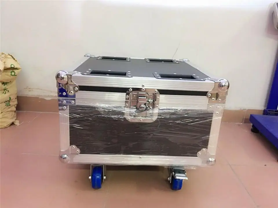 4 pz 24x18 Вт светодиодный Par Luci con 1 чехол для полета rgbwa uv 6в1 светодиодный par luce