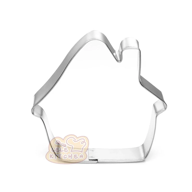 10 шт. Рождественский домик металлический резак для печенья украшения мастики