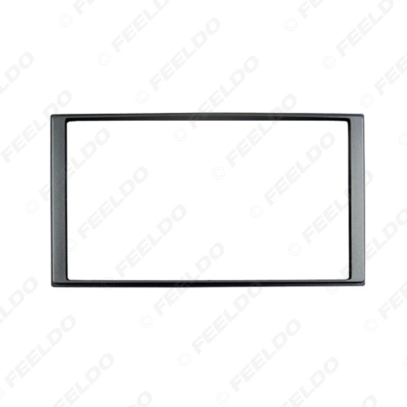 FEELDO Car 2Din DVD Radio Stereo Fascia Frame Trim Kit for Hyundai Accent 2008 Face Panel Dash Installation #AM5141 | Автомобили и