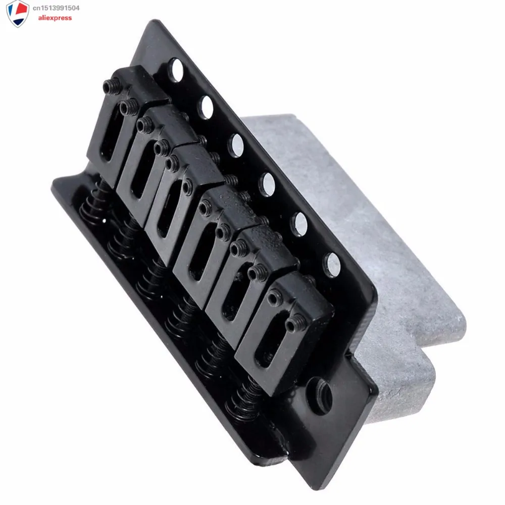 

6 Strings Guitar Bridge Saddle Tailpiece for Strat SQ ST Electric Guitar Tremolo Bridge Standard Guitar Accessories