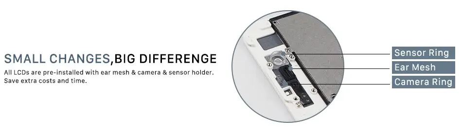 Новое поступление Экстра Яркий Расширенный ЖК-дисплей для iphone 6s 7 8 plus ЖК-дисплей кодирующий преобразователь сенсорного экрана в сборе с полным углом обзора