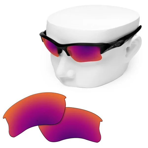 Purple Red Mirror Поляризованные Сменные линзы OOWLIT для солнцезащитных очков-oxley Flak Jacket XLJ - Цвет линз: Purple Red Mirror