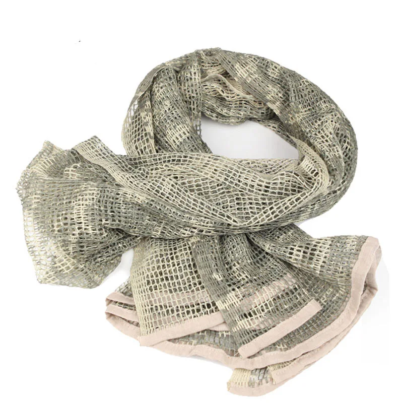 Новинка 10 цветов военный тактический сетчатый снайперский платок накидка для