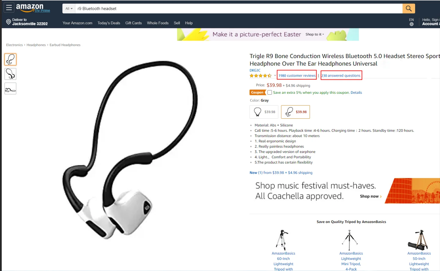 Анти-капля костной проводимости Bluetooth наушники 5,0 Беспроводная стерео гарнитура спортивные водонепроницаемые наушники с шейным ремешком для iPhone Xiaomi