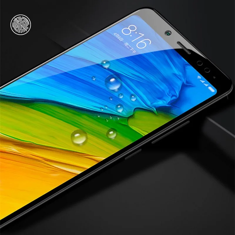 Полное покрытие из закаленного стекла пленка для Xiaomi Redmi Note 5 Pro/note5 prime global 99 дюймов