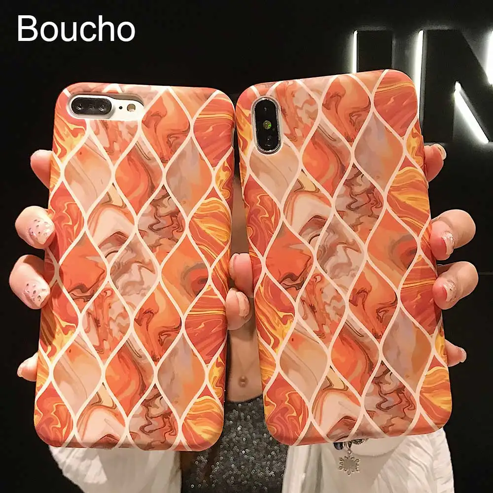 Силиконовый чехол Boucho для iphone XR X XS MAX 8 7 6 6s Plus|Бамперы| |