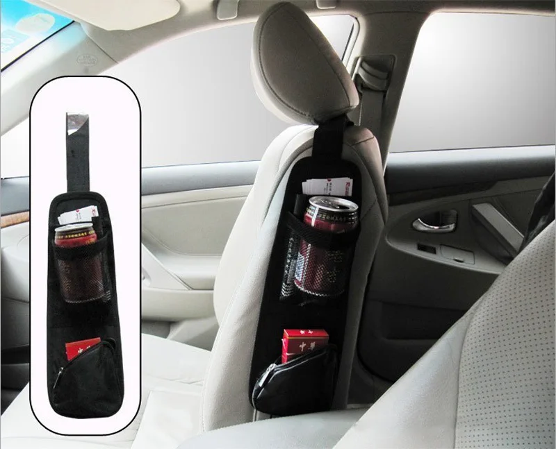 Waterproof fabric Car Auto Vehicle Seat Side Back Storage Pocket Backseat Hanging Bags Organizer |