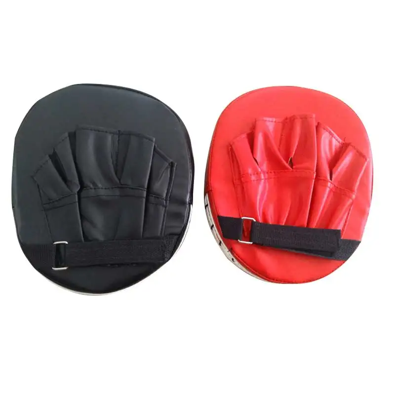 2pcs PU Boxing Hand Target Free Combat Muay Thai Martial Arts Five Fingers Gloves Taekwondo Training C55K Sale | Спорт и развлечения