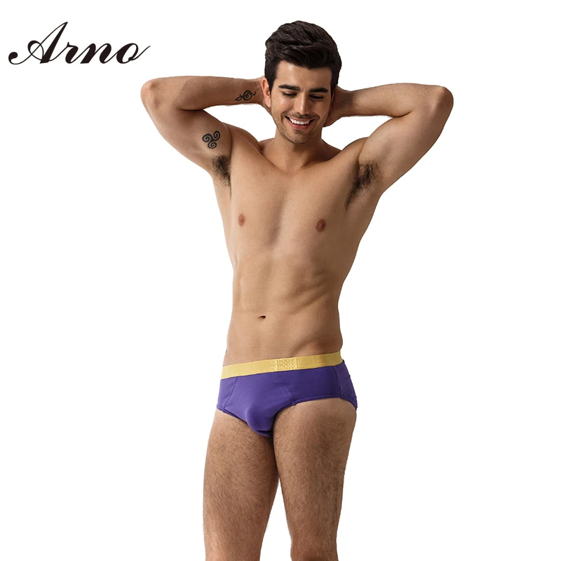 Мужское хлопковое нижнее белье ARNO мягкое дышащее удобное (фиолетовый)| |
