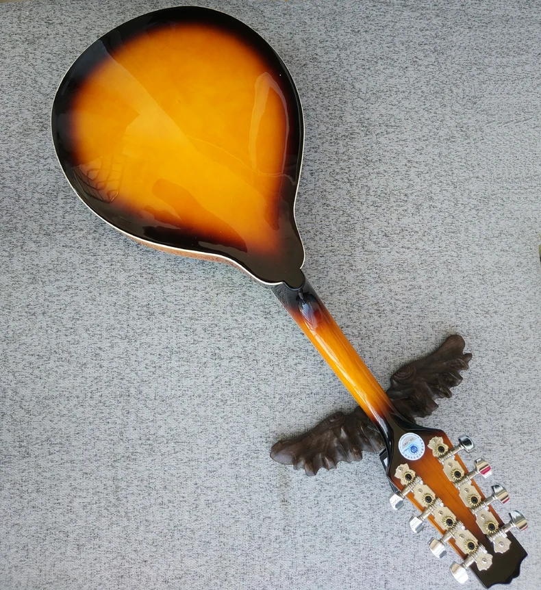 Мандолина s-бренда Sunburst 8-струнный музыкальный инструмент из липы мандолина