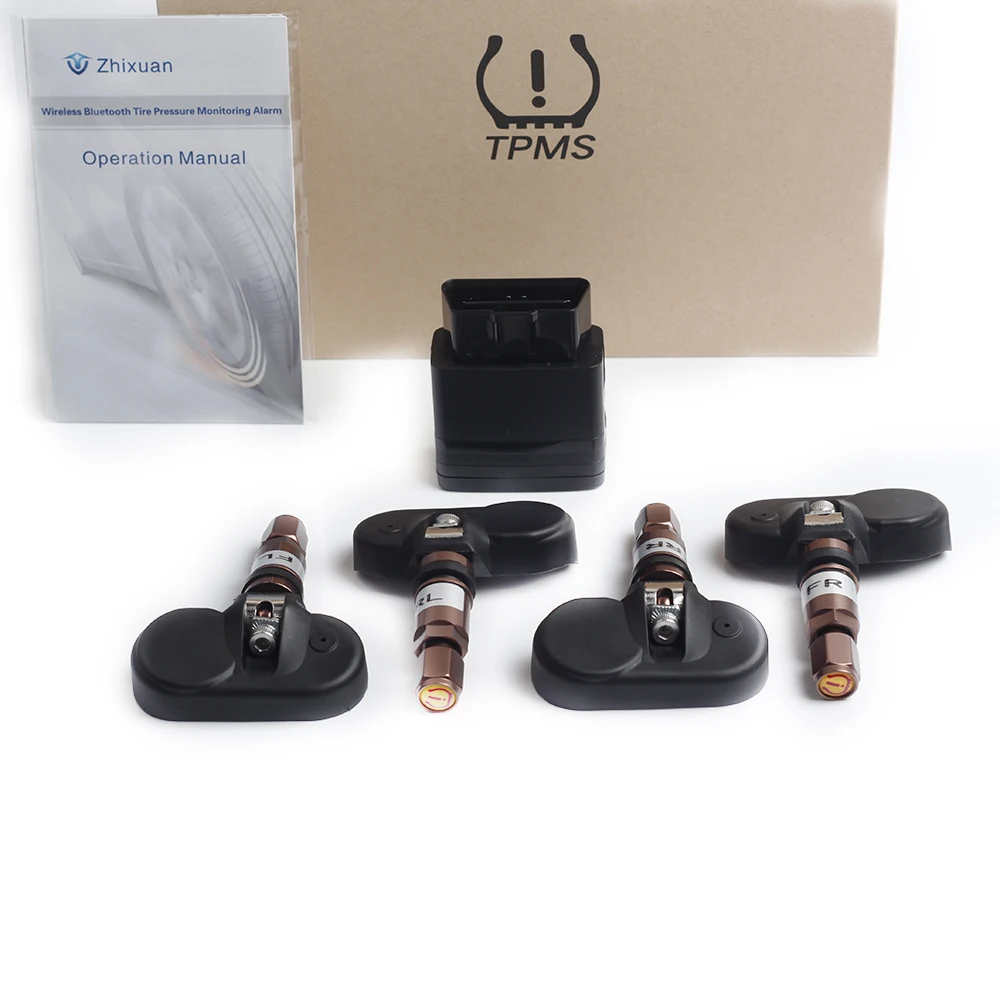 DLCLH OBD TPMS EX внутренние датчики Bluetooth 4,0 приложение дисплей диагностический инструмент для автомобиля детектор dvr Интерфейс android iphone