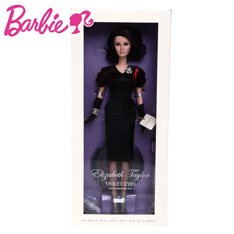 Куклы Барби подлинный ограниченный выпуск знаменитости Элизабет Тайер черное