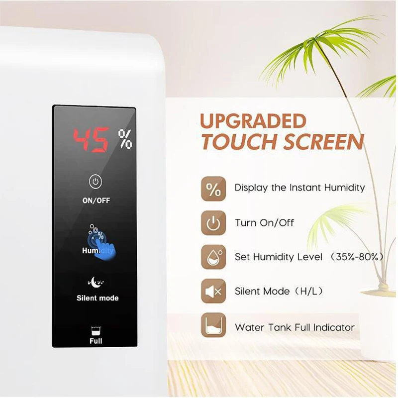 

New AX3 Household Dehumidifier 35%-80% Humidity Control Air Dryer 100V-220V For Bedroom/Office/Warehouse