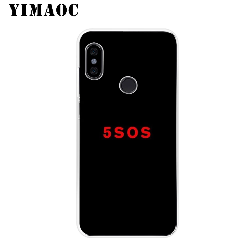 YIMAOC 5 секунд лета 5SOS Мягкий силиконовый чехол для Xiaomi Redmi 6 6A 5A S2 Puls Note 8 7 4X4 4A Pro Go |