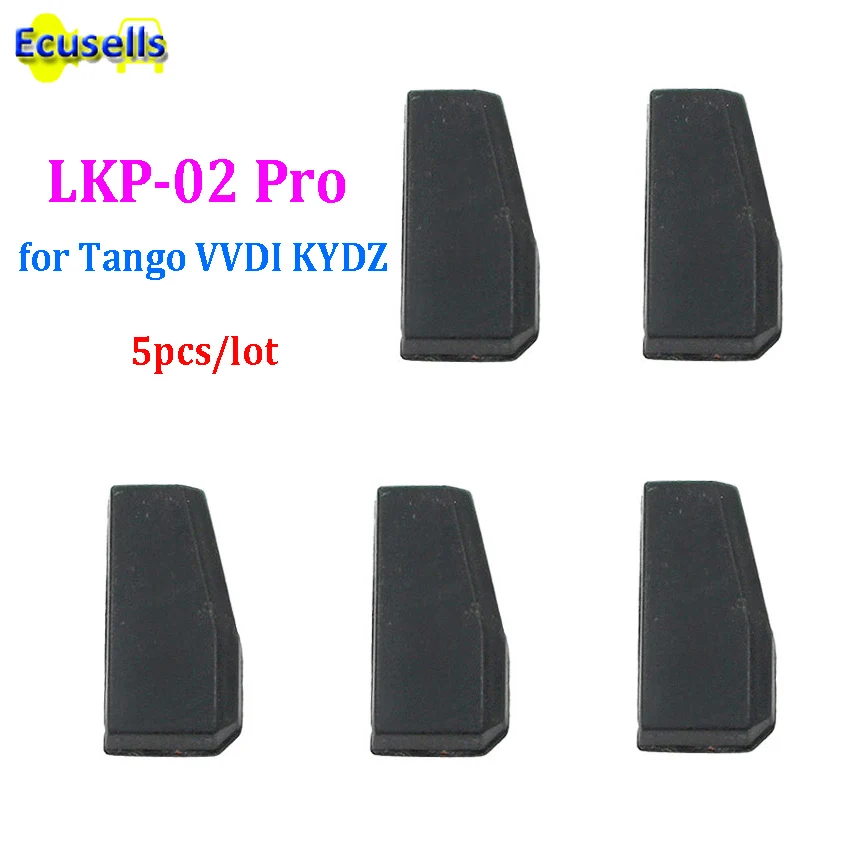 5 шт./лот LKP 02 PRO Автомобильный ключ карбоновый чистый транспондер чип для Tango VVDI KYDZ