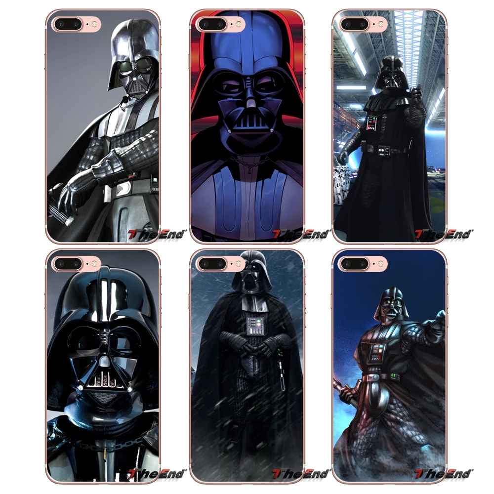 Прозрачный чехол дизайн Дарт Вейдер Звездные войны зерно для Huawei G7 G8 P7 P8 P9 Lite Honor 4C