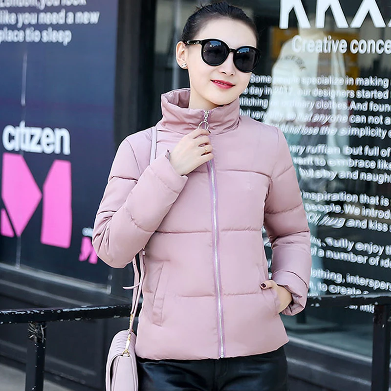 Зимняя женская куртка размера плюс 4XL 3XL Женская Осенняя верхняя одежда короткая