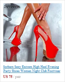 Sorbern 18 см секретные балетки на танкетке унисекс размер 36-46 копыта Heelless Zip фетиш черный матовый обувь женская обувь