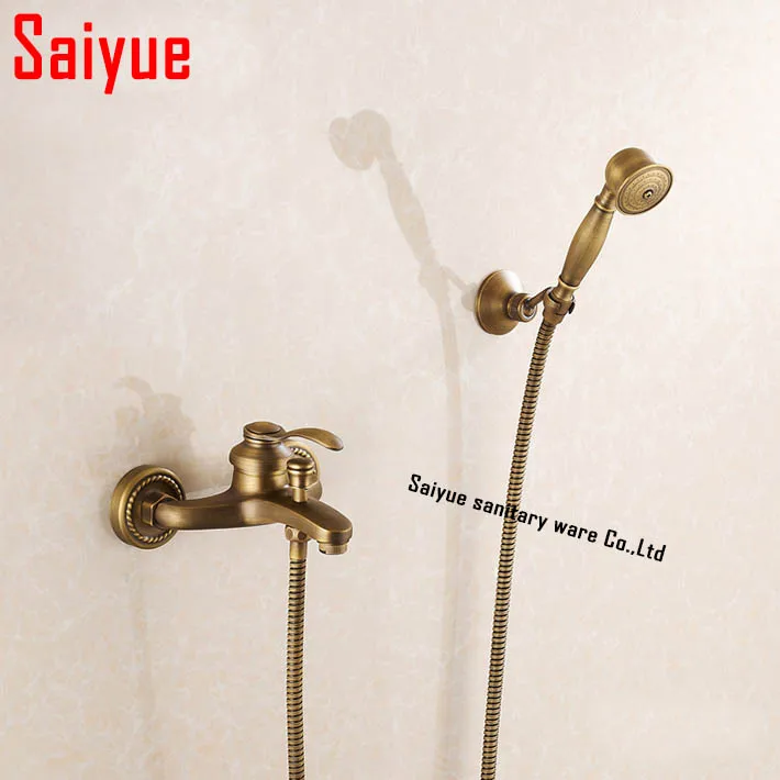 Винтажные смесители для душа с керамической ручной смеситель кран античная