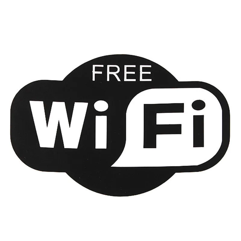 

16.1X10.4CM FREE WIFI Originality Car Sticker Vinyl Decals Car-styling S8-0128