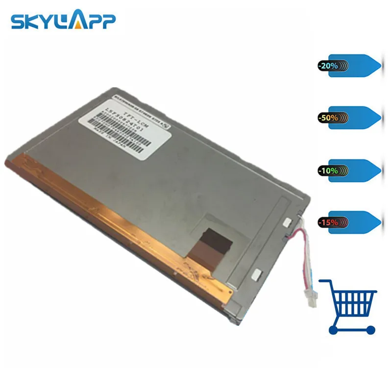 Skylarpu LCD display panel for L5F30824T01 A00020000977Z08 ED070N07Y46000Z7A100 B/L070WA08-58 Free shipping