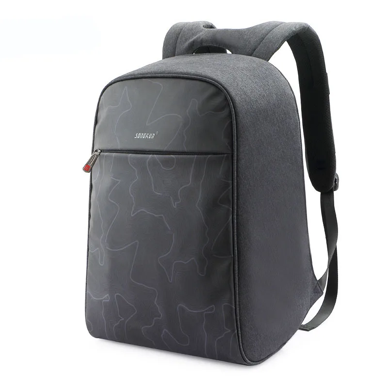 

Anti theft backpack waterproof oxford 14 inch 15 inch laptop backpack fashion travel bag high quality gray blue men backpack