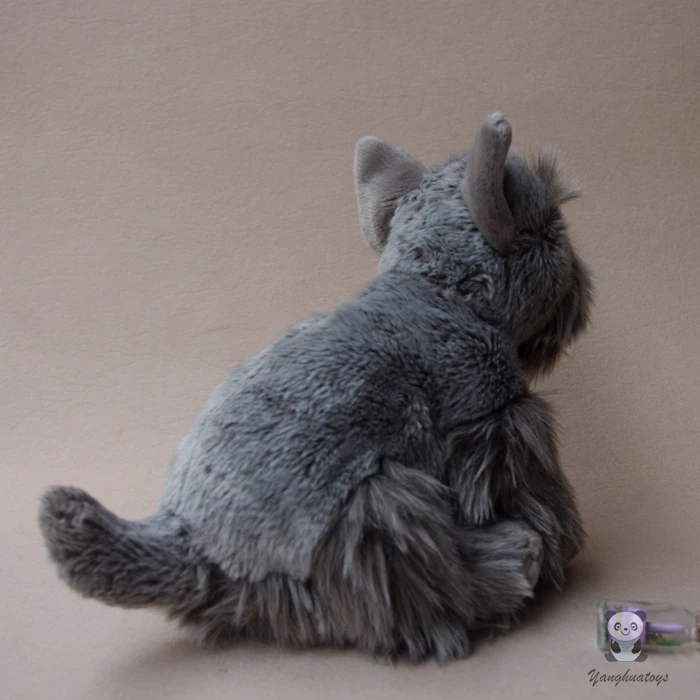 Spuer kawaii Schnauzer Dll плюшевые игрушки животных для детей имитация собак автомобиль