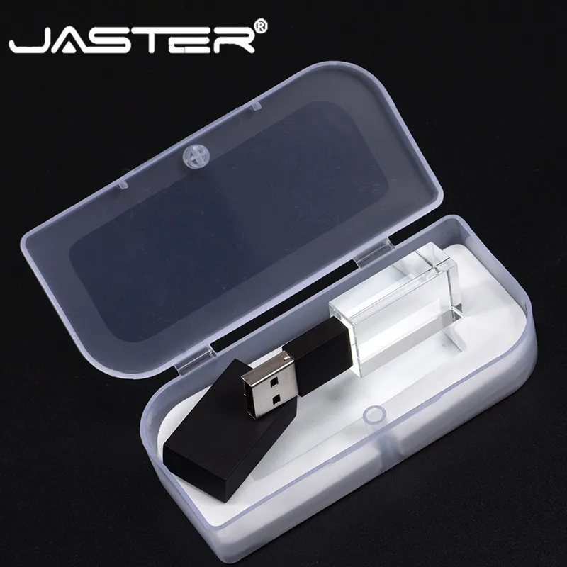 USB флеш накопитель с кристаллами JASTER Fashion индивидуальный логотип cle 2 0 4 ГБ 8 16 32 64
